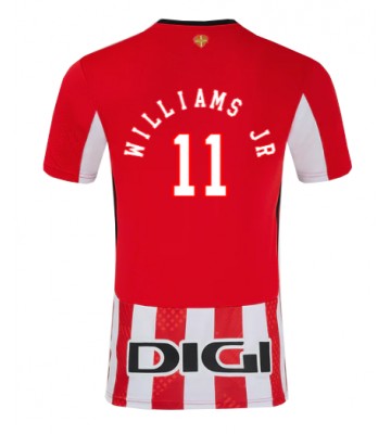 Athletic Bilbao Nico Williams #11 Hemmatröja 2024-25 Kortärmad